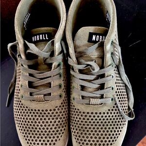 barely used NoBull high top athletic shoes.